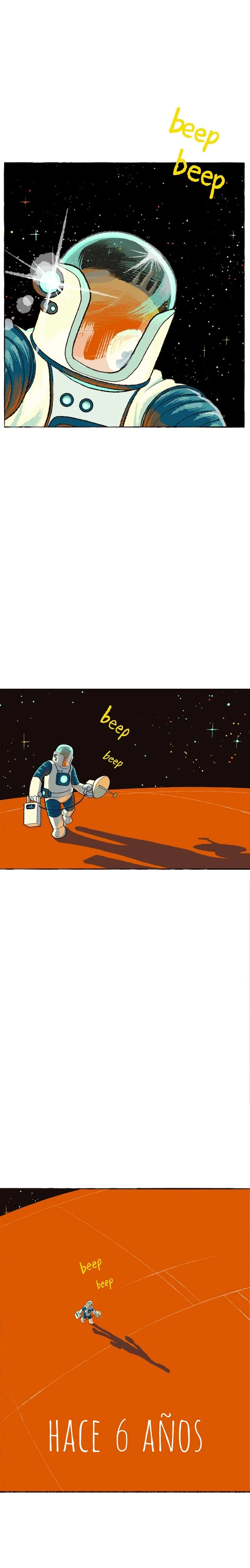 Space Boy capítulo 136, página 1