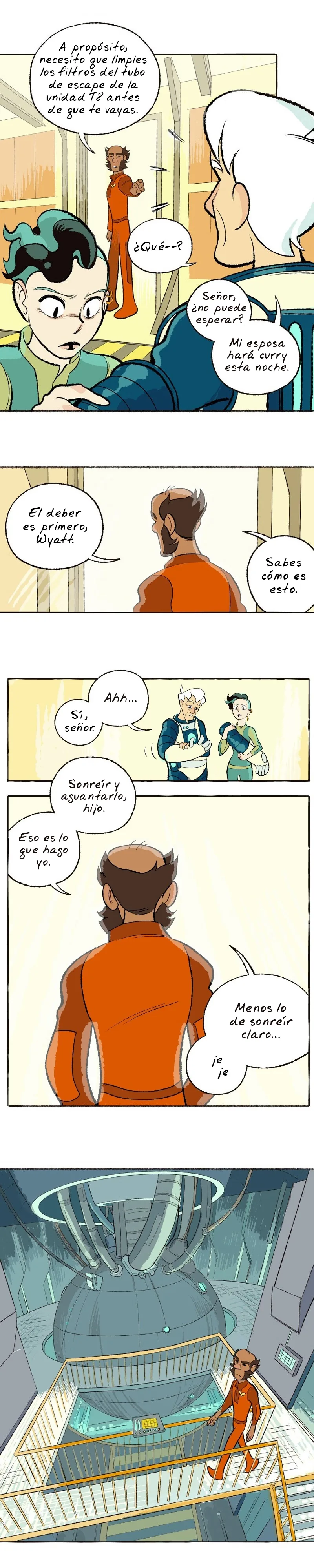 Space Boy capítulo 136, página 5