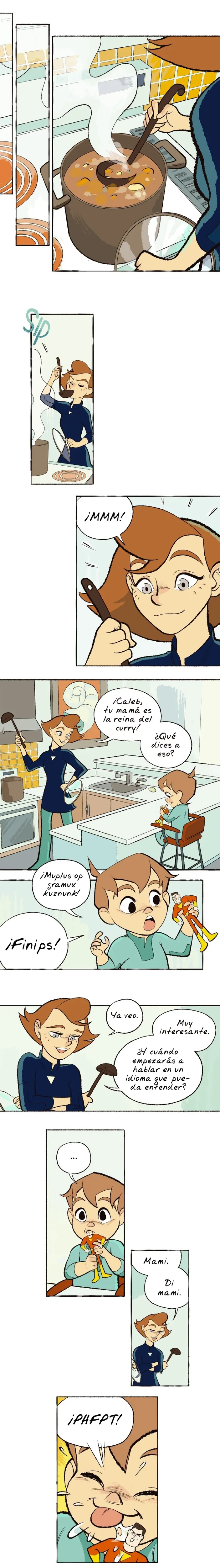 Space Boy capítulo 137, página 1