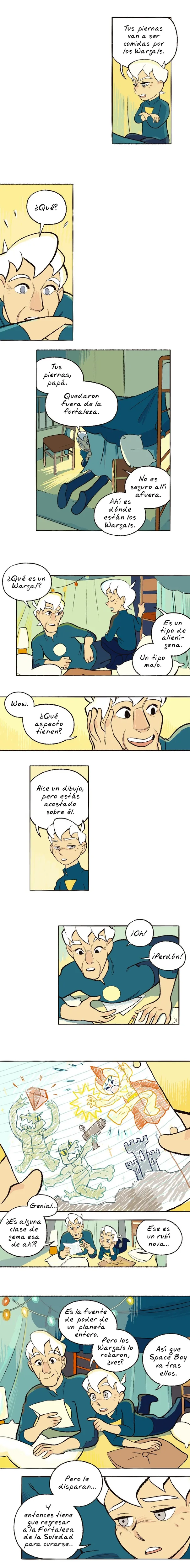 Space Boy capítulo 138, página 3