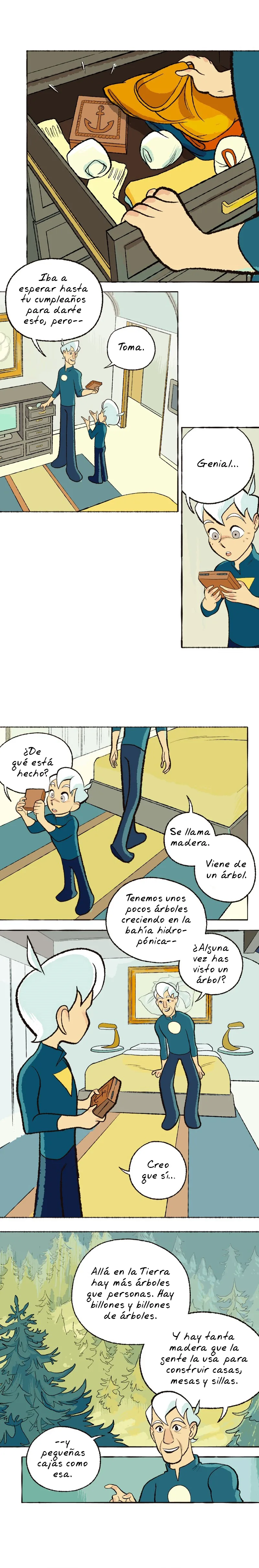 Space Boy capítulo 139, página 1