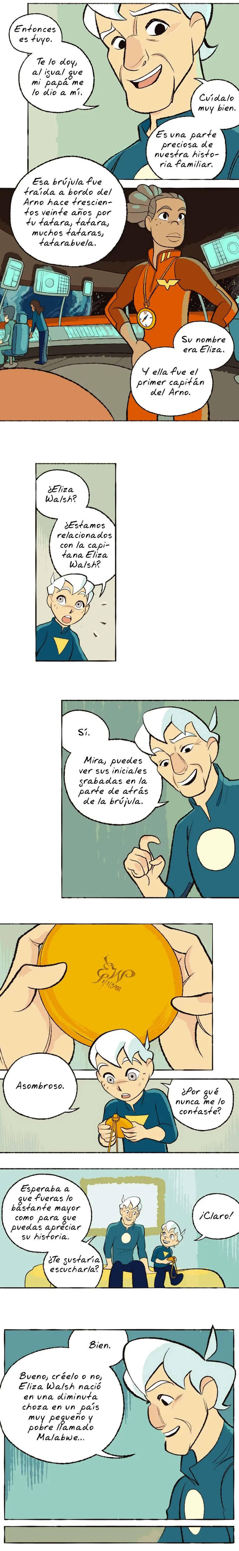 Space Boy capítulo 139, página 6