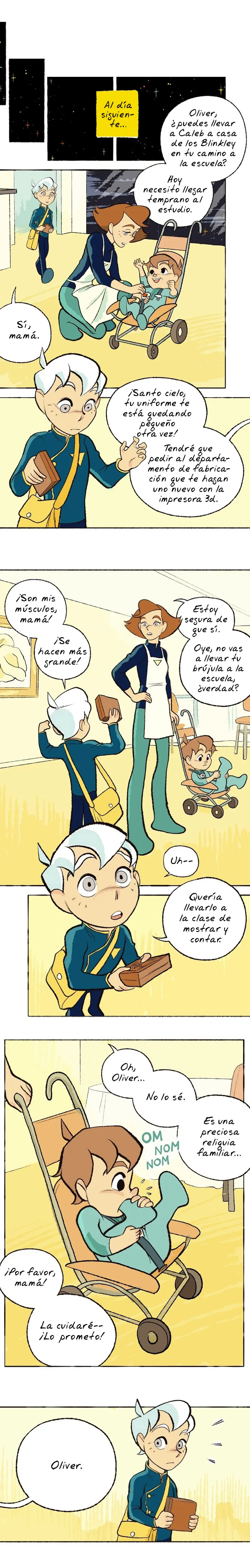 Space Boy capítulo 140, página 1