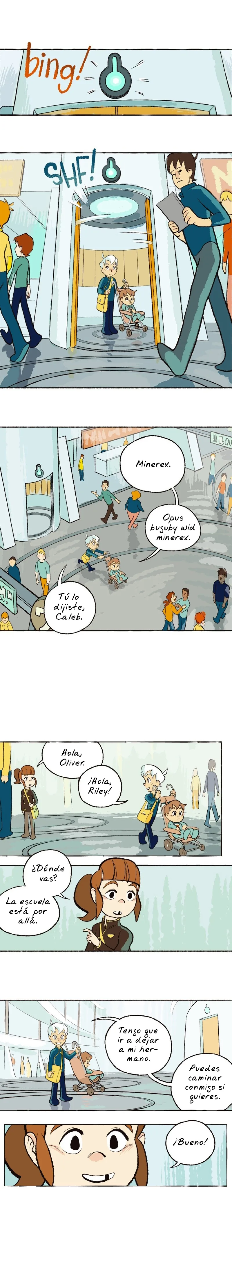 Space Boy capítulo 140, página 3
