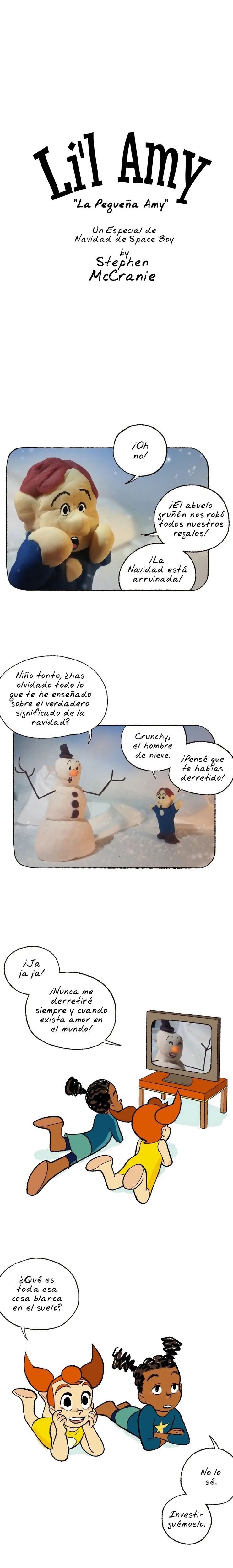 Space Boy capítulo 141, página 1