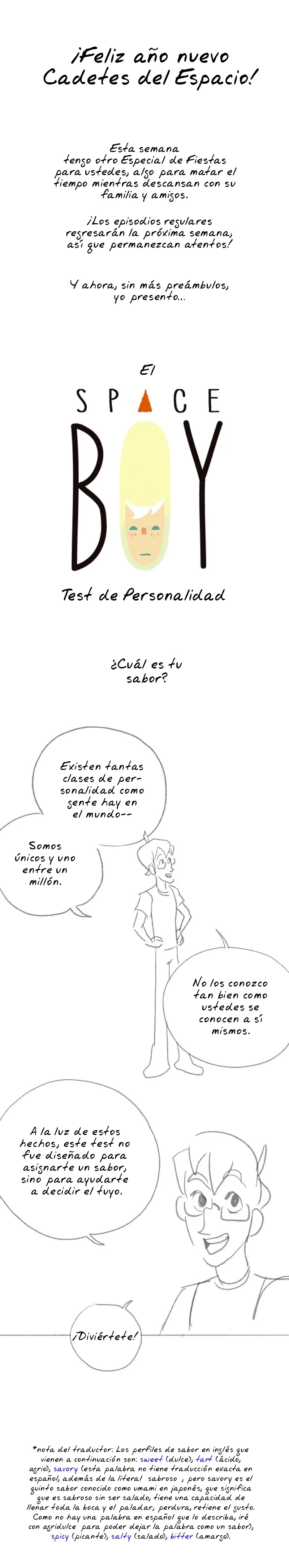Space Boy capítulo 142, página 1