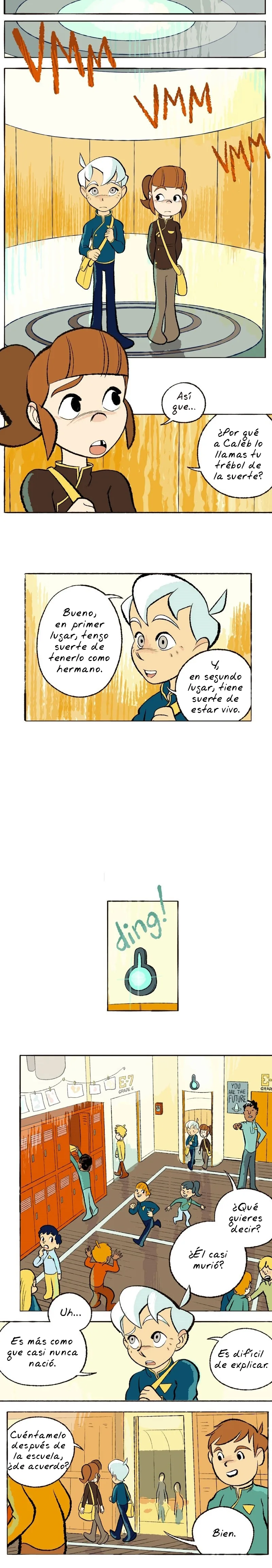 Space Boy capítulo 143, página 1