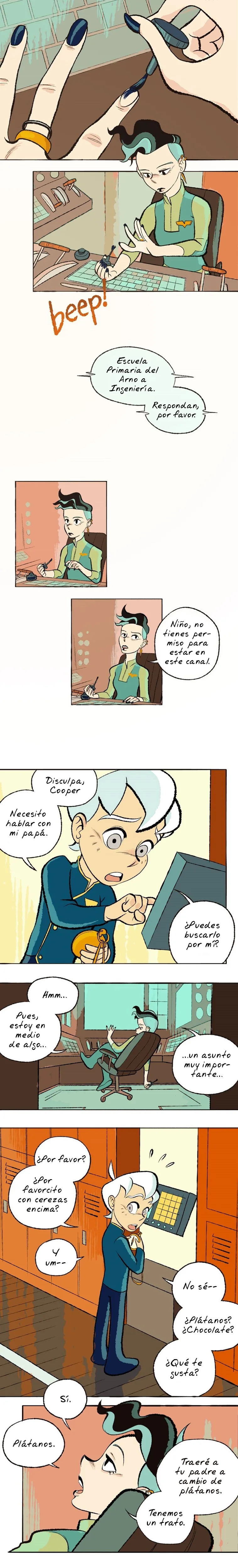 Space Boy capítulo 144, página 1
