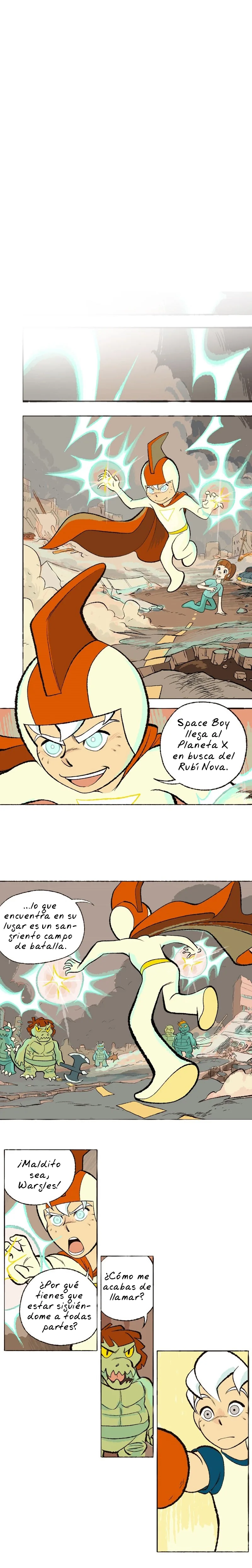 Space Boy capítulo 148, página 1