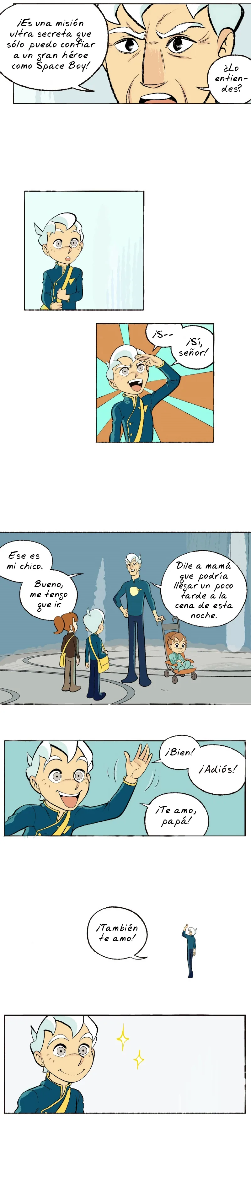Space Boy capítulo 151, página 6