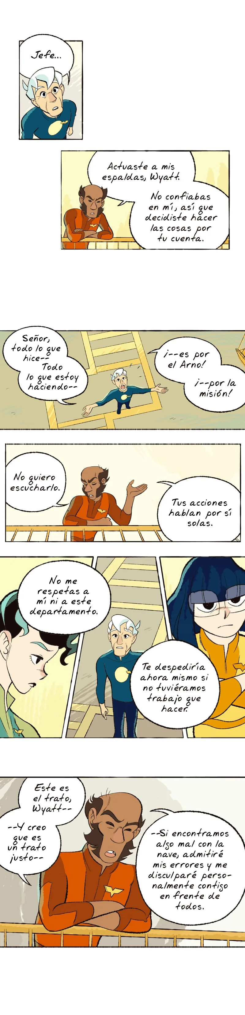 Space Boy capítulo 151, página 9