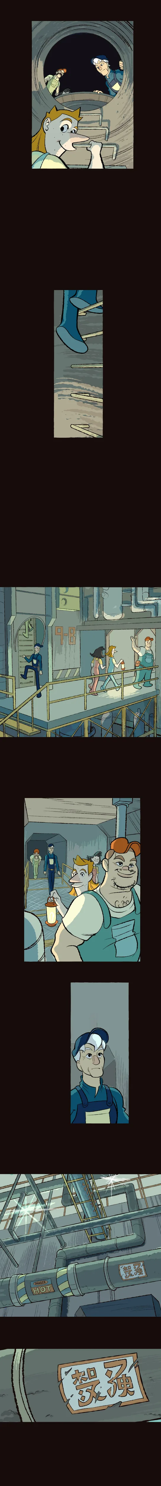 Space Boy capítulo 154, página 1