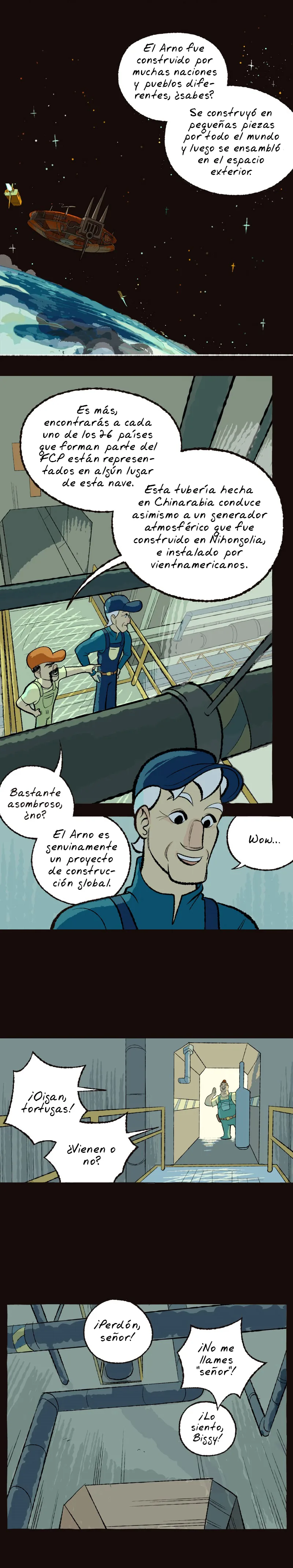 Space Boy capítulo 154, página 3