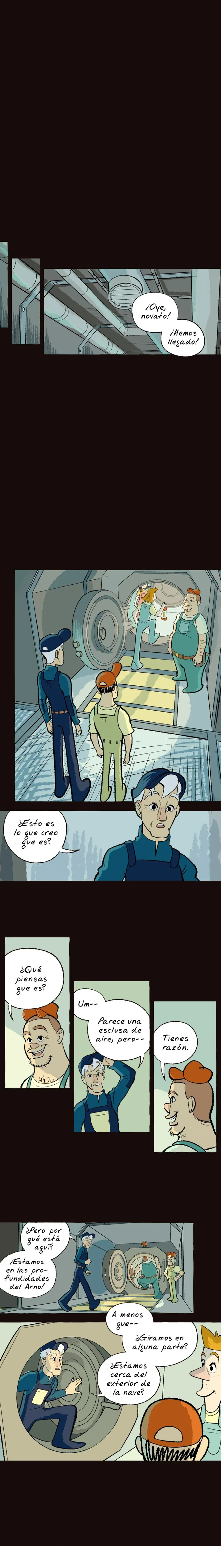 Space Boy capítulo 155, página 1