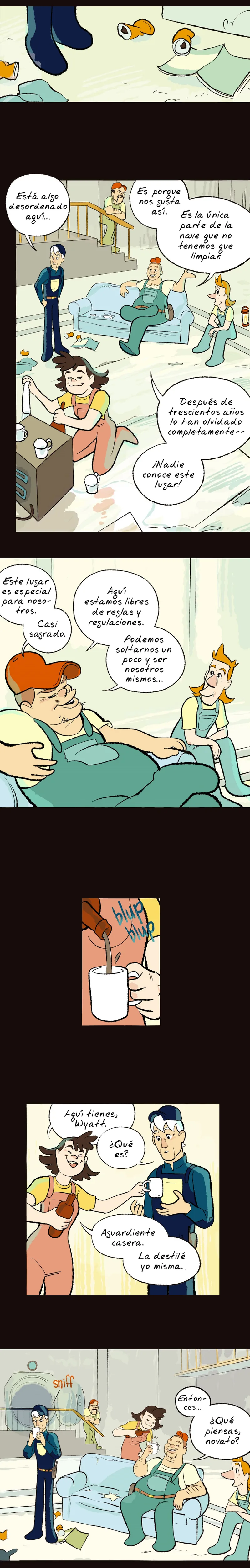 Space Boy capítulo 155, página 4