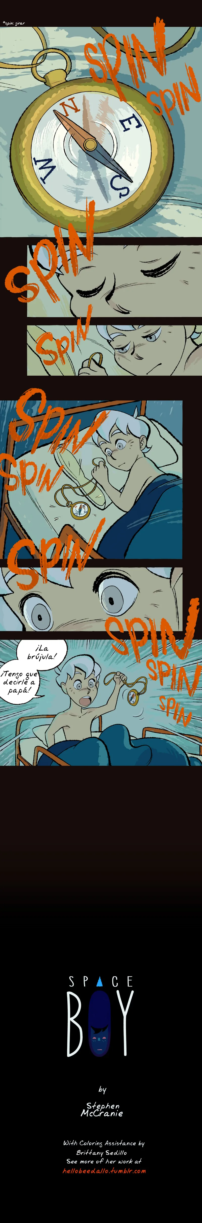 Space Boy capítulo 155, página 8