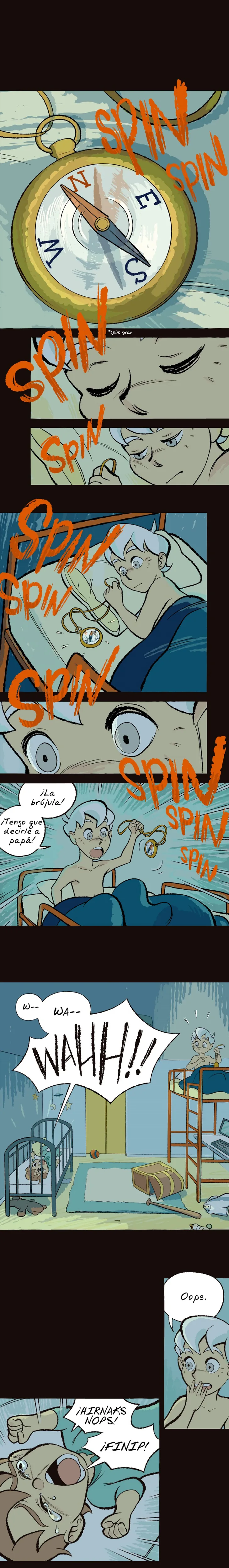 Space Boy capítulo 156, página 1
