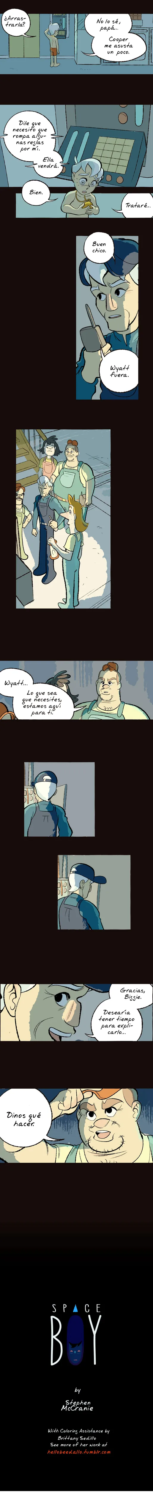 Space Boy capítulo 156, página 7