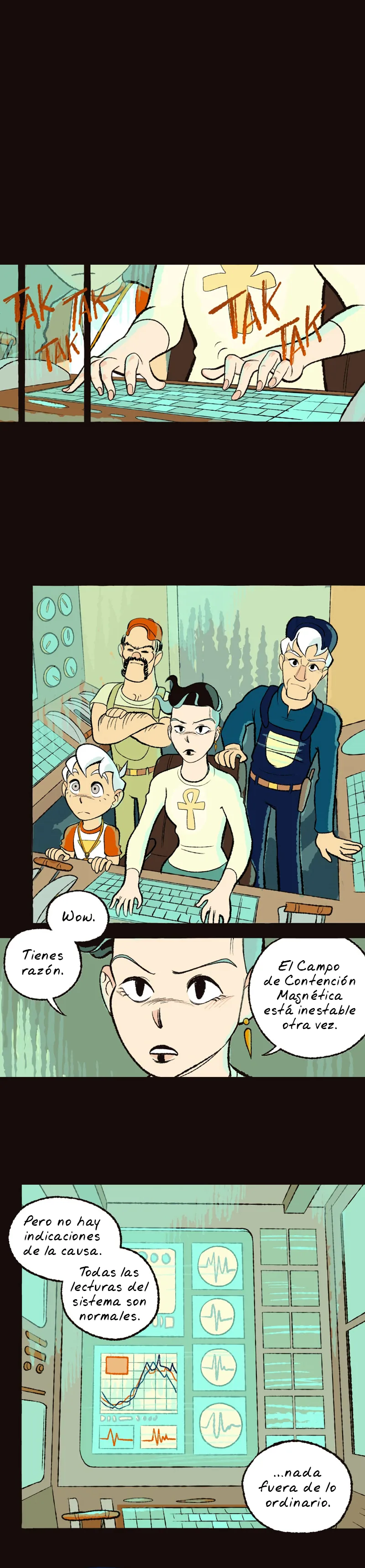 Space Boy capítulo 158, página 1
