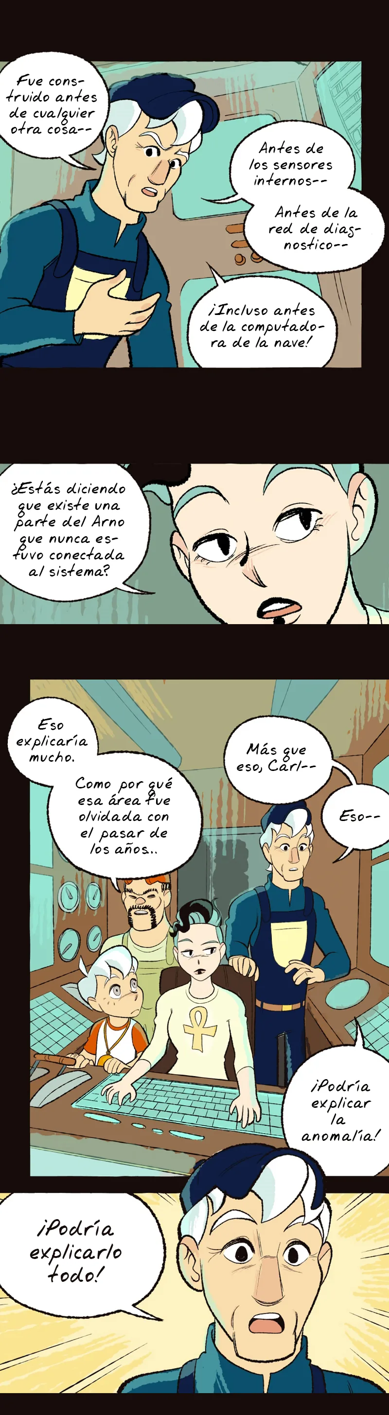 Space Boy capítulo 158, página 6