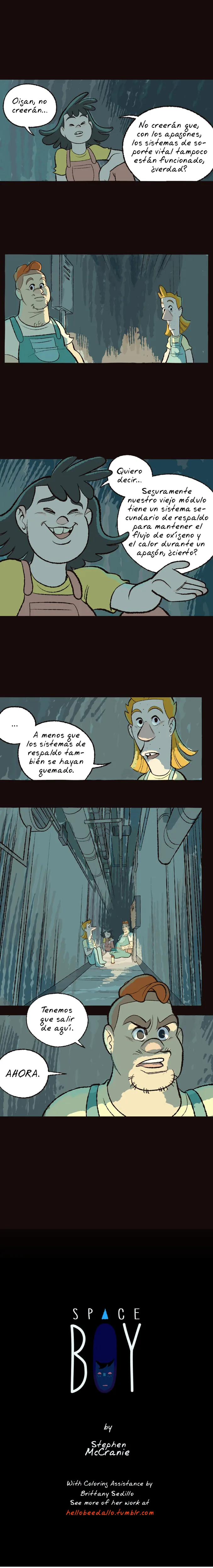 Space Boy capítulo 158, página 8