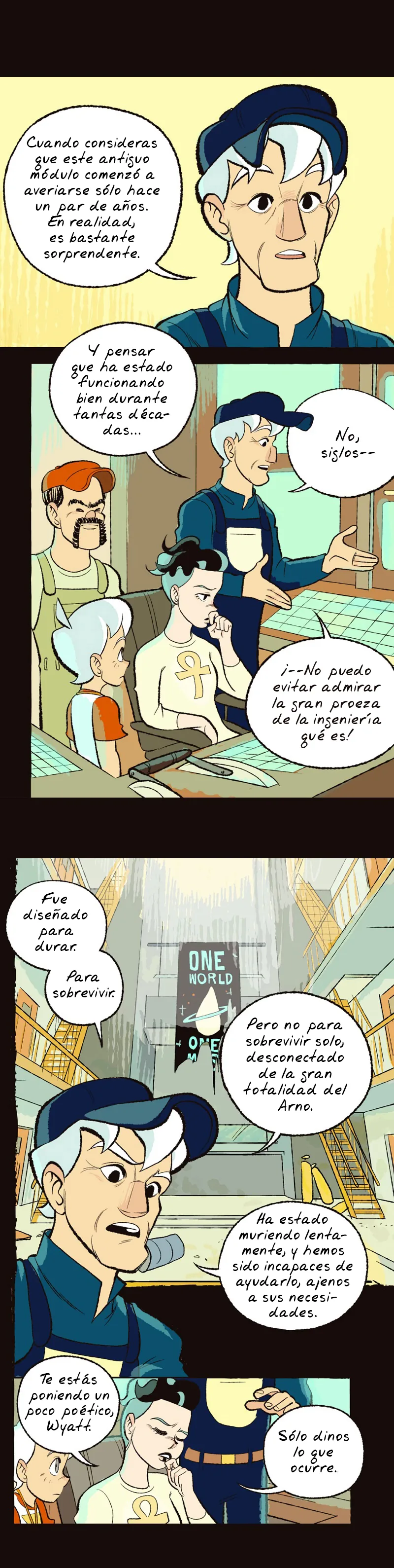 Space Boy capítulo 159, página 1
