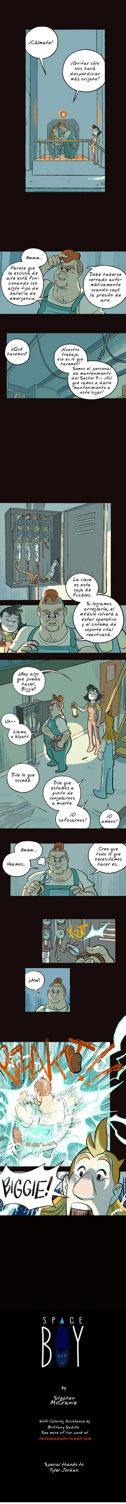 Space Boy capítulo 159, página 7