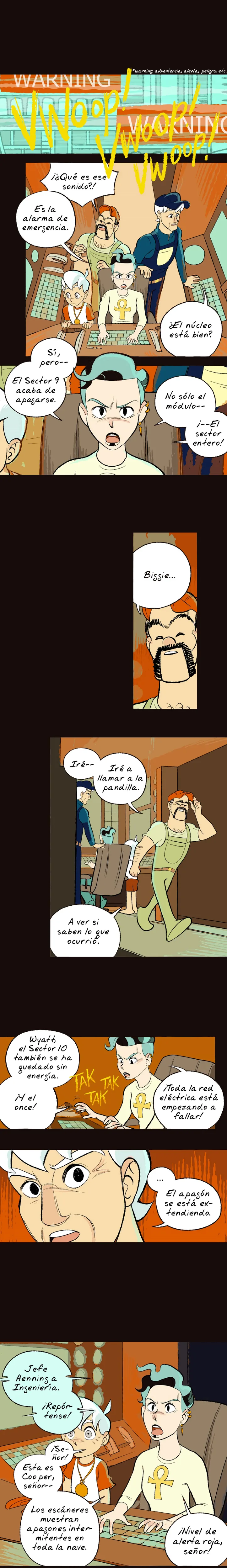 Space Boy capítulo 160, página 1