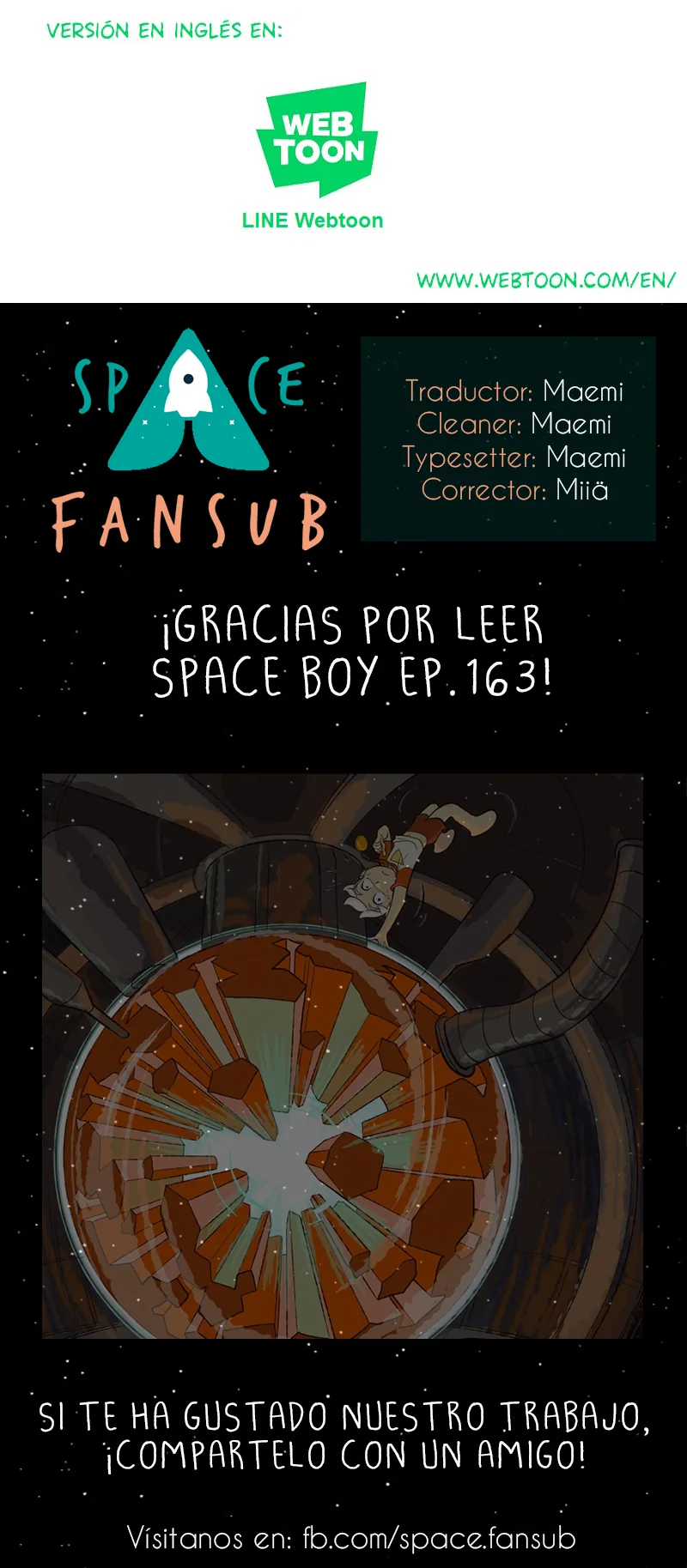 Space Boy capítulo 163, página 16