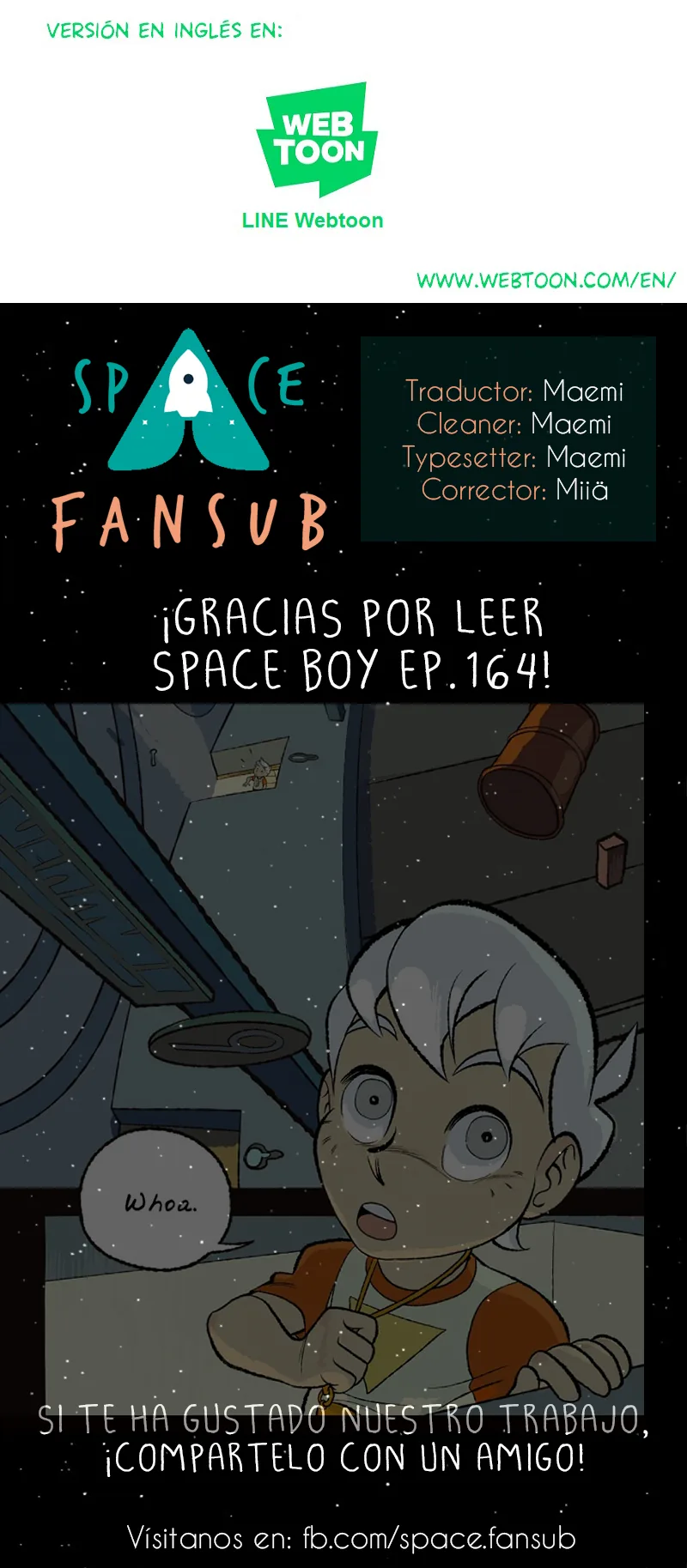 Space Boy capítulo 164, página 16