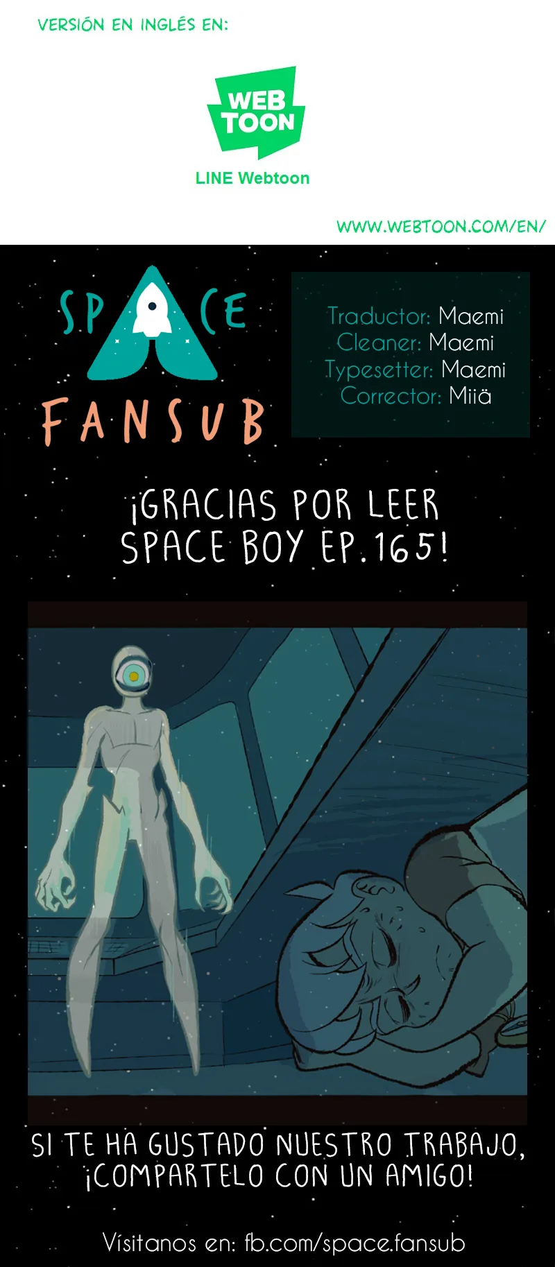 Space Boy capítulo 165, página 17