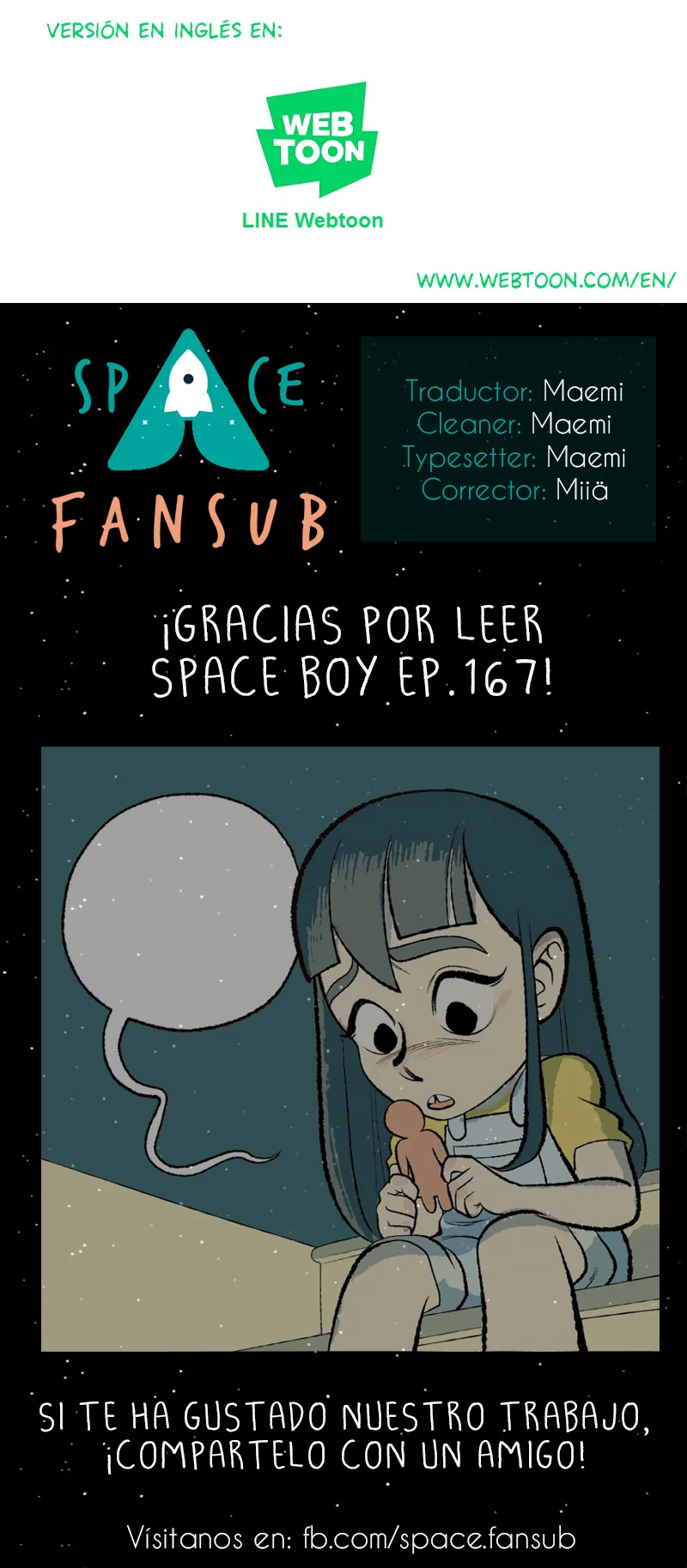 Space Boy capítulo 167, página 9
