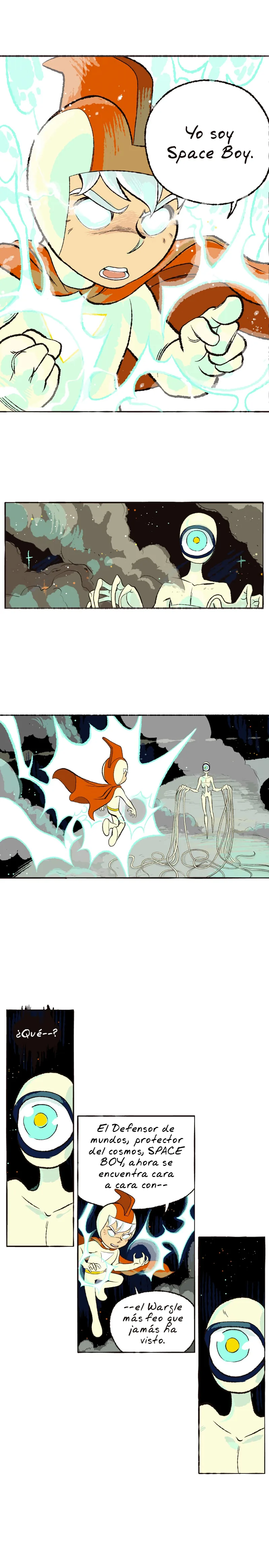 Space Boy capítulo 169, página 1