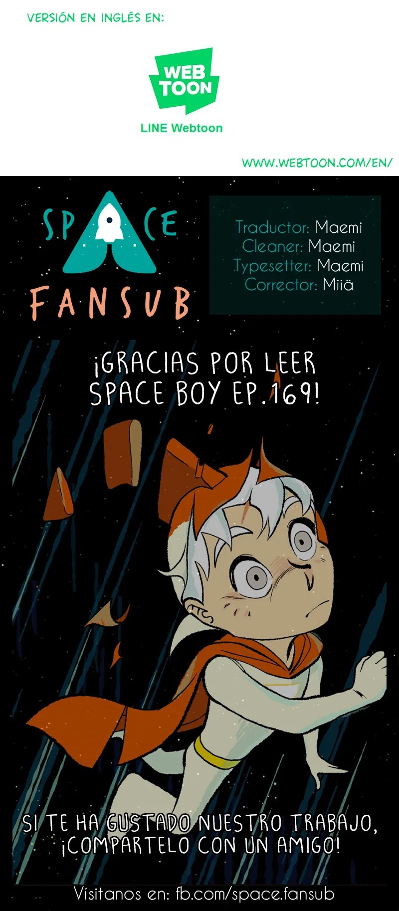 Space Boy capítulo 169, página 11