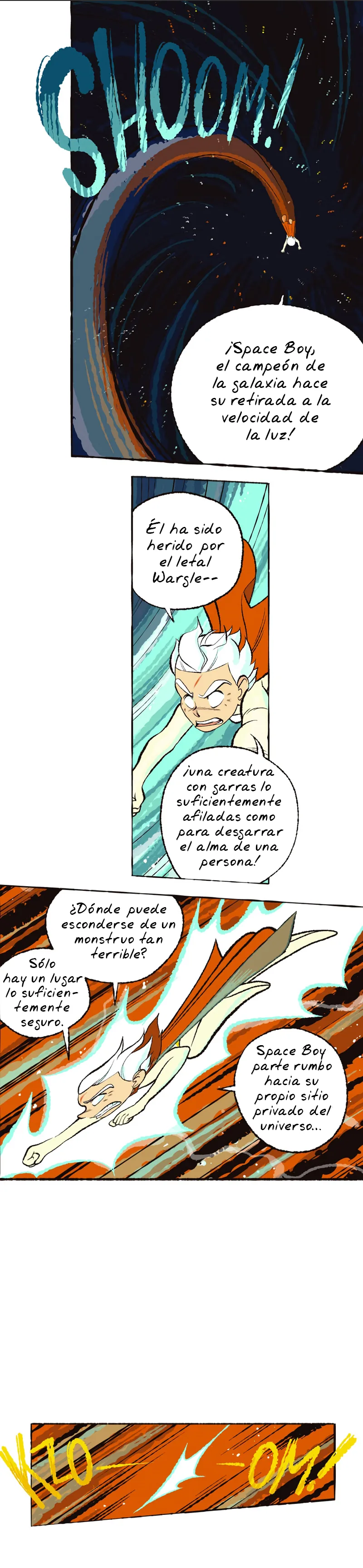Space Boy capítulo 170, página 1