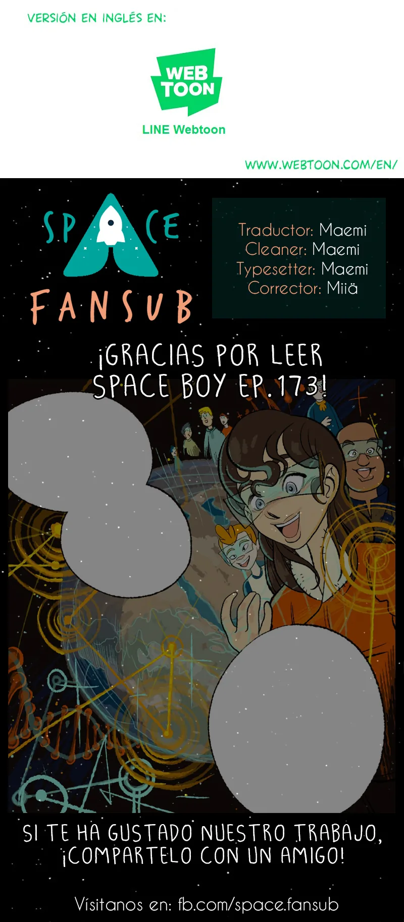 Space Boy capítulo 173, página 8