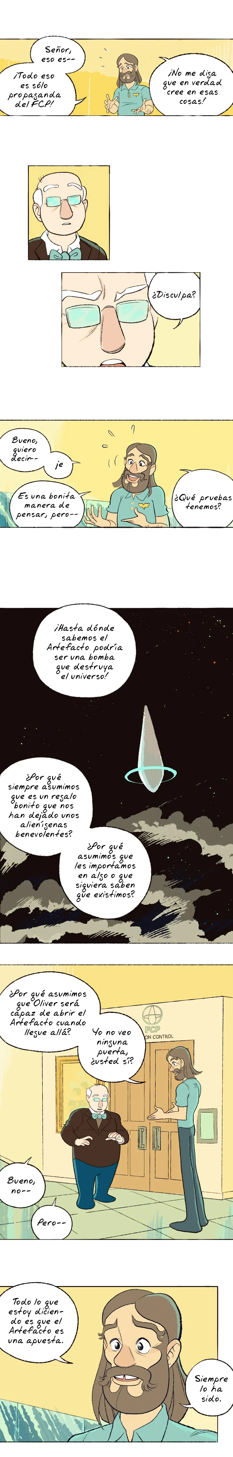 Space Boy capítulo 174, página 1
