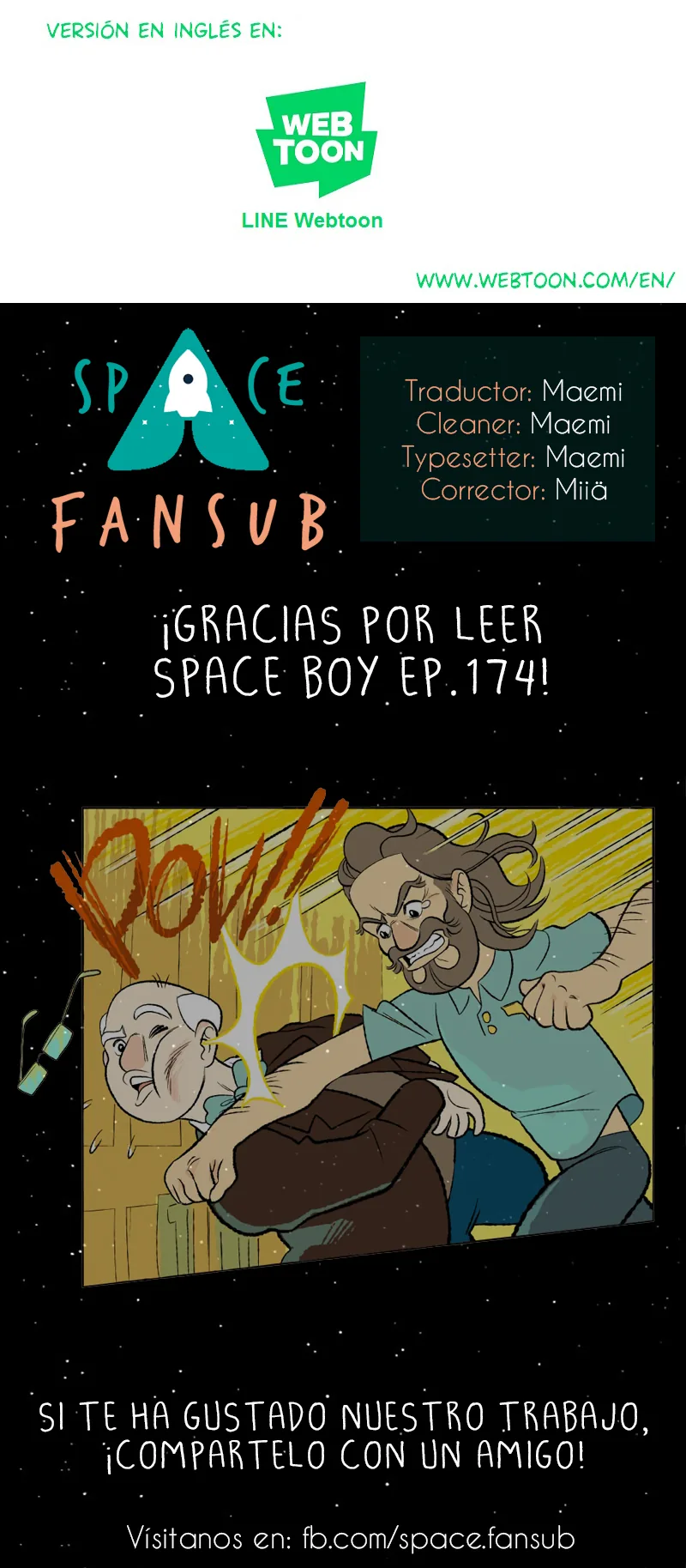 Space Boy capítulo 174, página 8
