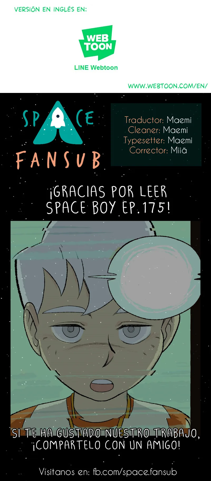 Space Boy capítulo 175, página 10