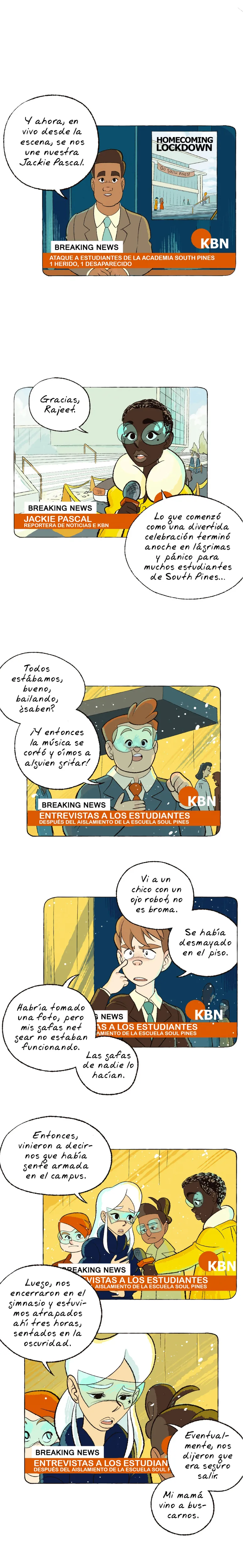 Space Boy capítulo 180, página 1