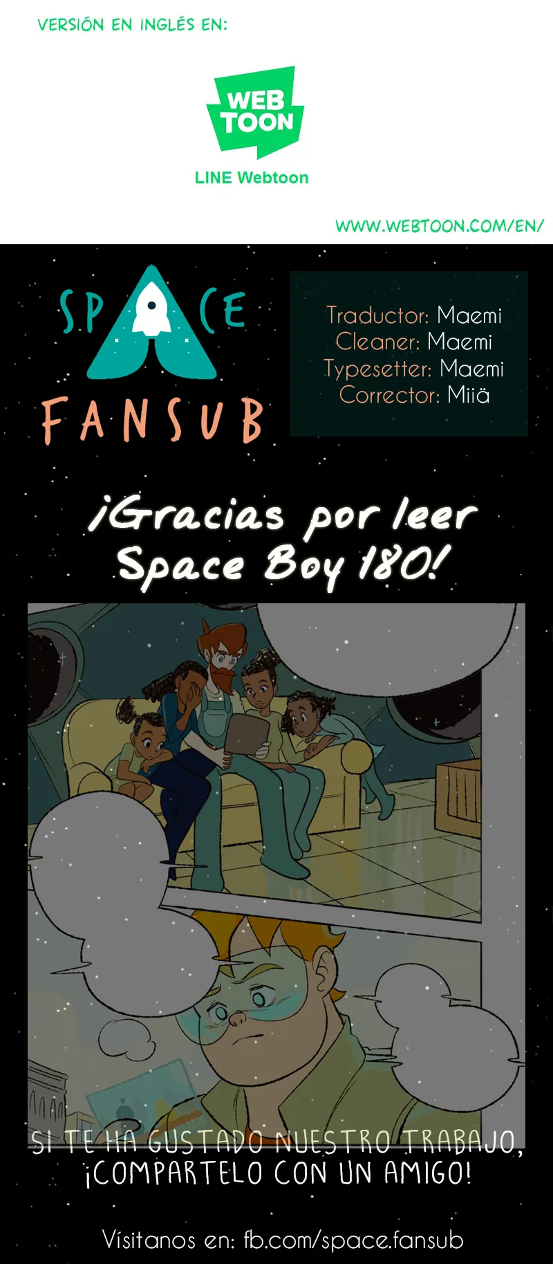 Space Boy capítulo 180, página 7
