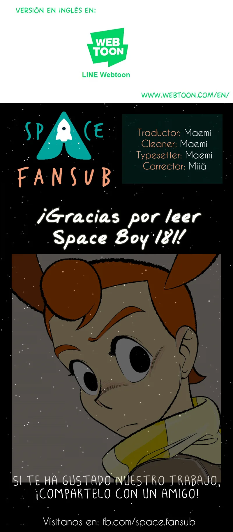 Space Boy capítulo 181, página 10
