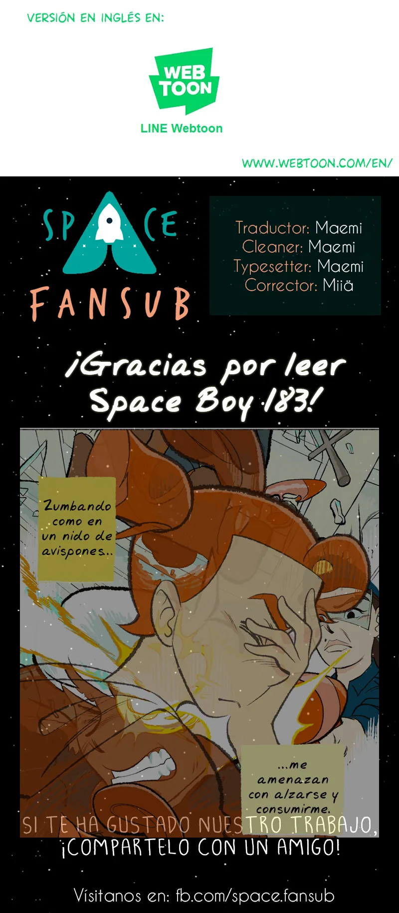 Space Boy capítulo 183, página 10