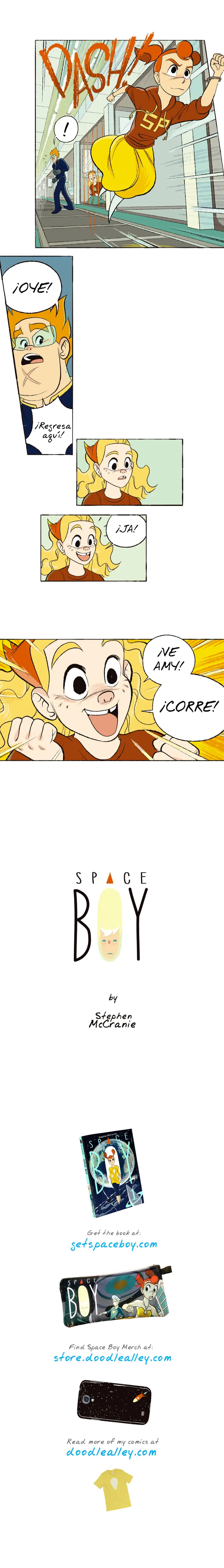 Space Boy capítulo 184, página 6