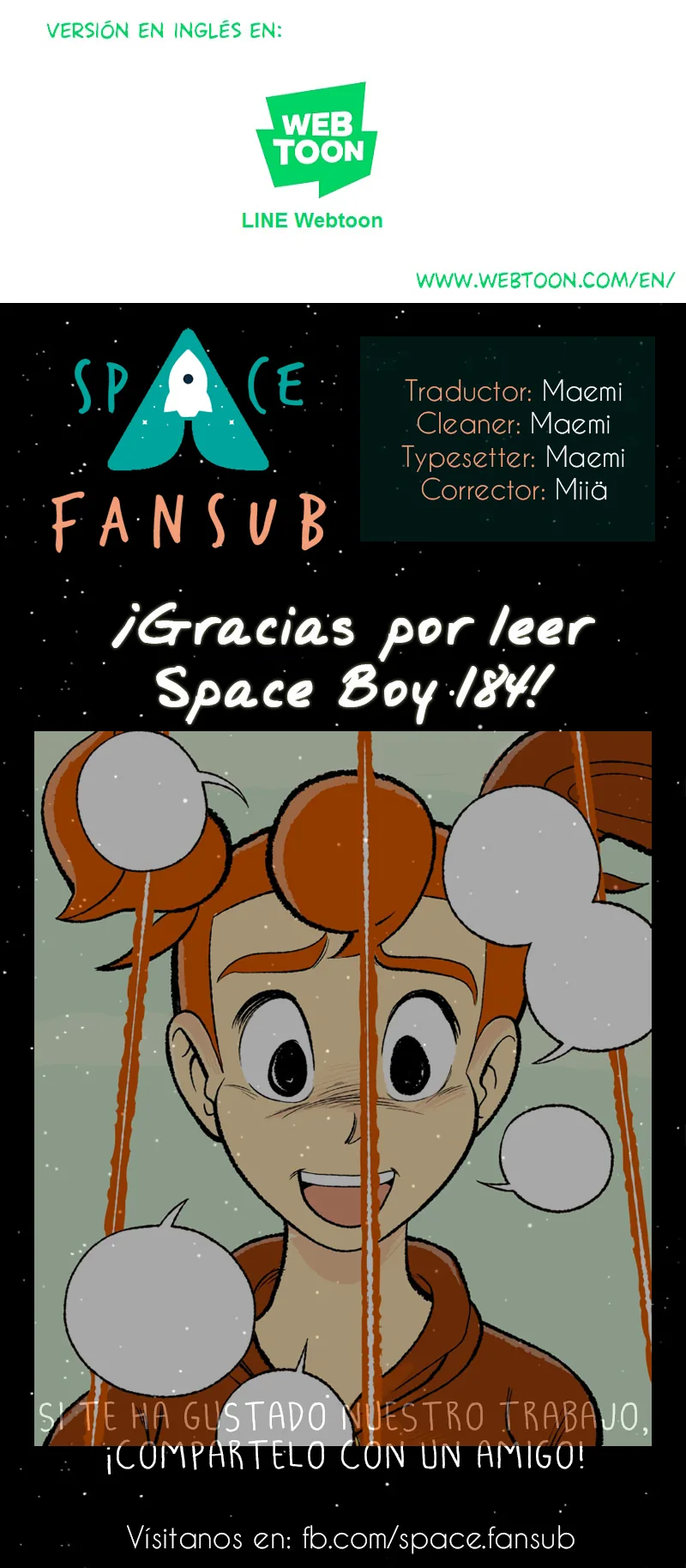 Space Boy capítulo 184, página 9