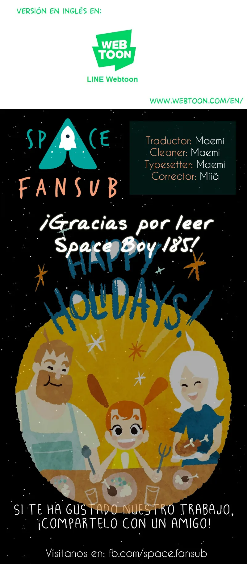 Space Boy capítulo 185, página 10
