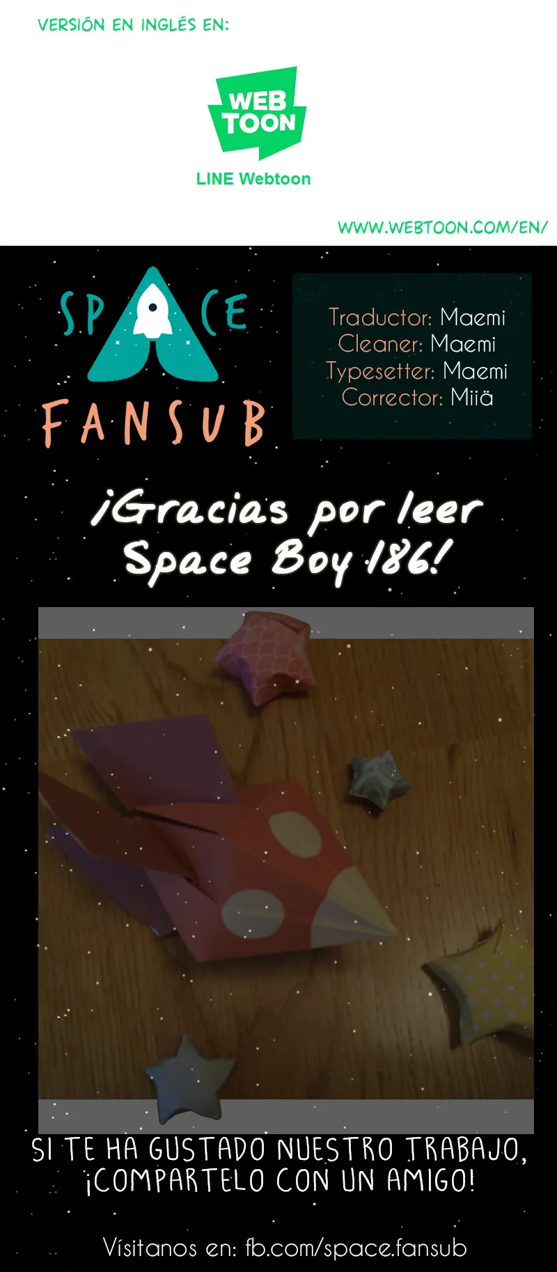 Space Boy capítulo 186, página 8