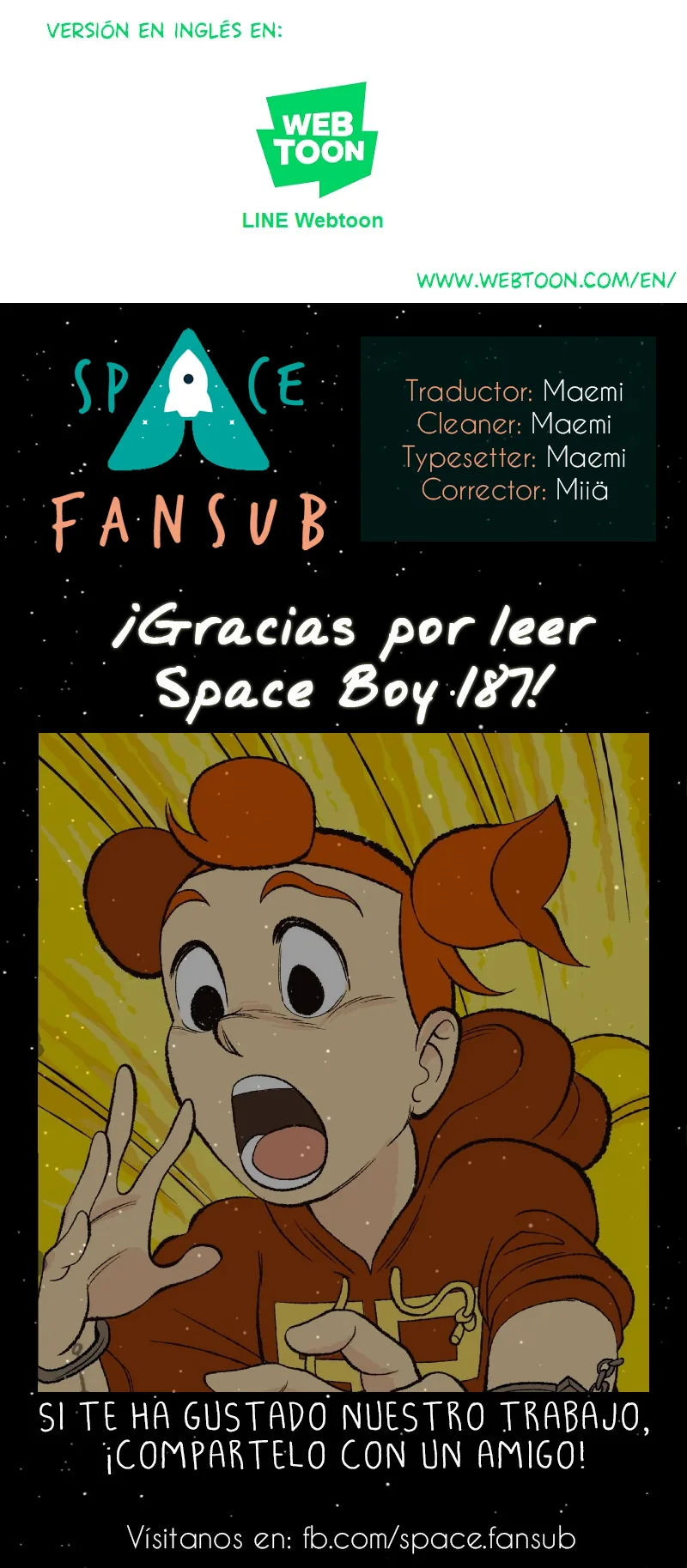 Space Boy capítulo 187, página 9