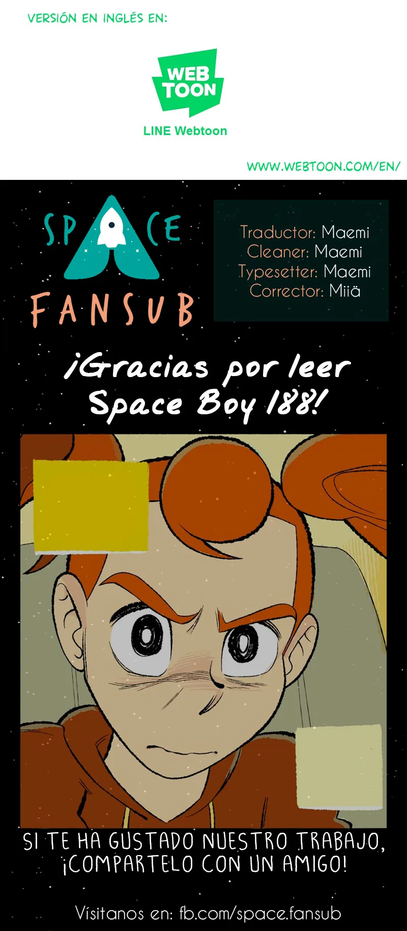 Space Boy capítulo 188, página 8