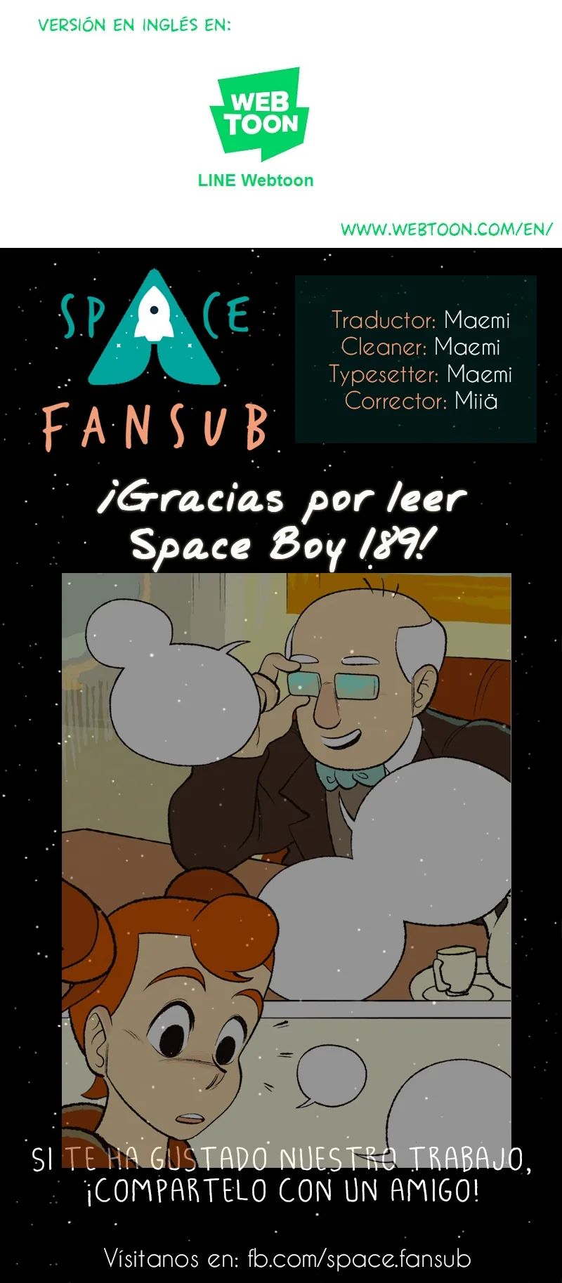 Space Boy capítulo 189, página 9